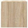 vidaXL ТВ шкафове за стенен монтаж, 4 бр, дъб сонома, 30,5x30x30 см