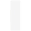 vidaXL Висок шкаф, бял, 45x41x124 см, инженерно дърво