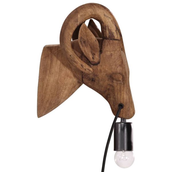 vidaXL Стенна лампа с форма на животно 25 W 15x24x25 см E27