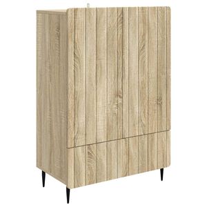 vidaXL Служебен шкаф Дъб сонома 66 x 34,5 x 97 см Инженерна дървесина