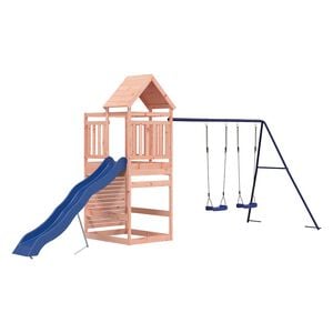 vidaXL Комбинирано детско съоръжение, масивна дугласка дървесина