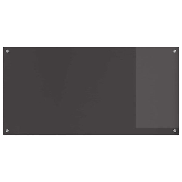 vidaXL Кухненски заден панел Тъмносив 120 x 60 x 0,6 см