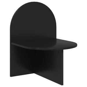 vidaXL Нощно шкафче Черен дъб 48 x 49 x 65 см