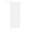 vidaXL Преплъзваща се врата ORKDAL 93 x 202 cm Инженерна дървесина