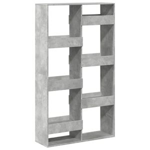 vidaXL Разделител за стая, бетонно сив, 100x33x175 см, инженерно дърво