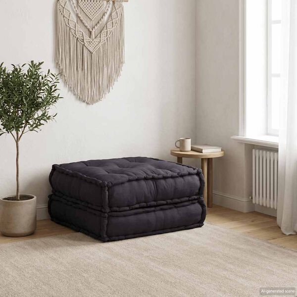 vidaXL Модулен диван антрацит 70x70x36 плат