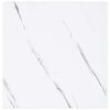 vidaXL Стенен рафт Бял мрамор 23 x 23,5 x 4 см Инженерно дърво