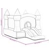 Happy Hop Надуваем замък с пързалка 264x365x214 см