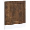 vidaXL Панел за съдомиялна машина, Porto, опушен дъб, 60x1,5x57см, инженерно дърво