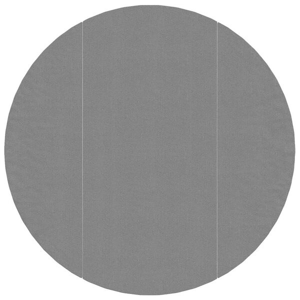 vidaXL Подложка за басейни светлосива &Oslash;366 см полиестерен геотекстил