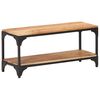 vidaXL Маса за кафе, 90x30x40 см, масивно акациево дърво