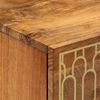 vidaXL Страничен шкаф 60x33x75 см манго масивно дърво