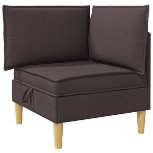 vidaXL Диван с хранилище Текстил