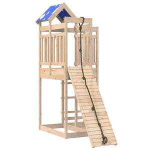 vidaXL Комбинирано детско съоръжение за игра на открито, бор масив