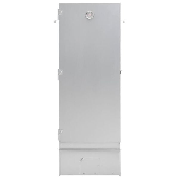 vidaXL Барбекю пещ димогенератор за студено пушене поцинкована стомана