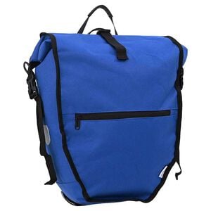 vidaXL Чанта за велосипед Синьо 32,5 x 17 x 57 см Полиестер