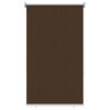 vidaXL Външна ролетна щора с блокировка на UV 90% Кафяво 80 x 230 cm