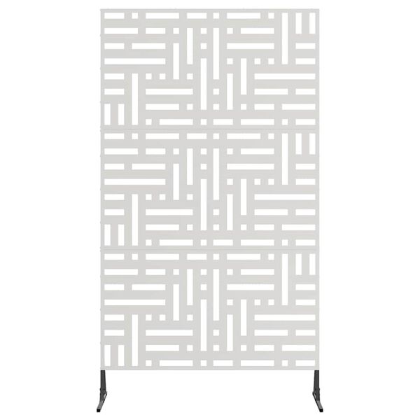 vidaXL Екран за уединение Сив 100 x 50 x 180 см Стомана