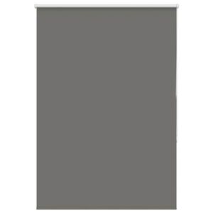 vidaXL Ролкова щора Blackout Сив 115x175 cm Ширина на плата 110,7cm