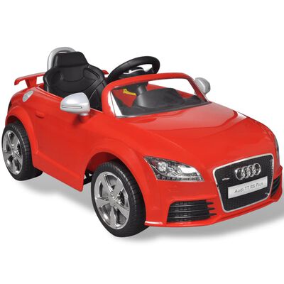 Audi TT RS детска кола с дистанционно управление червена