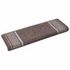 vidaXL Самозалепващи стъпаловидни постелки 15 бр. 65 x 21 x 4 cm