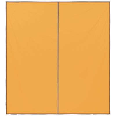 vidaXL Тента за къмпинг, 3x2,85 м, жълта