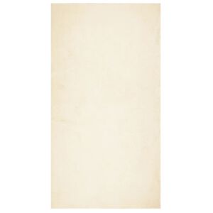 vidaXL Килим HUARTE с къс косъм, мек и миещ се, кремав, 60x110 см