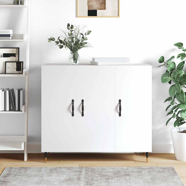 vidaXL Дръжка 968 pcs Черно Цинкова сплав