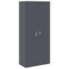vidaXL Шкаф за съхранение Антрацит 80 x 40 x 180 см Стомана