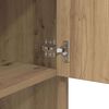 vidaXL Служебен шкаф Дъб 97 x 29 x 75 см Инженерно дърво
