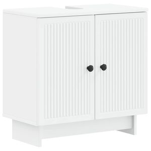 vidaXL Шкаф за мивка в баня UTRECHT Бяло 59,5 x 31,5 x 59 см