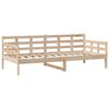 vidaXL Легло с чекмеджета, без матрак, 80x200 см, масивно дърво