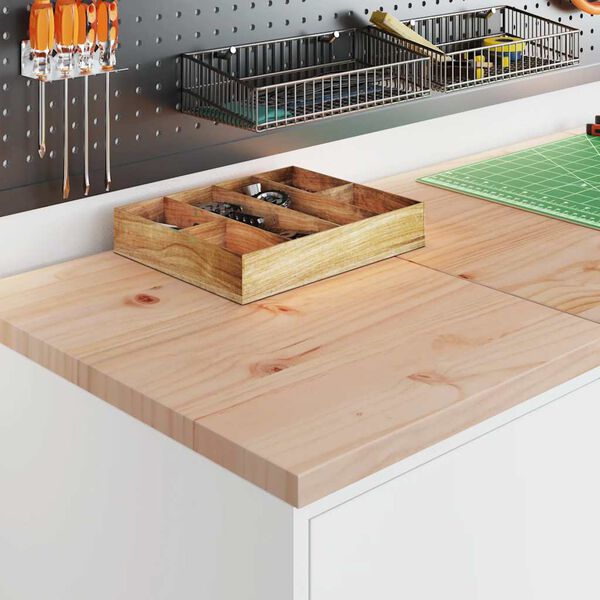 vidaXL гаражни шкафове, 2 бр, бели, инженерно дърво