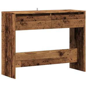 vidaXL Конзолна маса от старо дърво 100x35x76,5 cm Инженерна дървесина