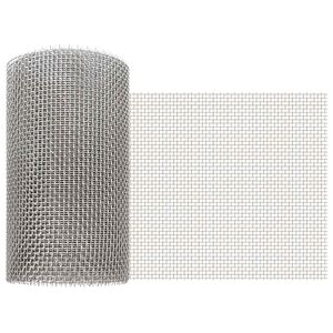 vidaXL Мрежест екран 20 x 200 cm 6 Mesh Неръждаема стомана 201