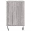 vidaXL Шкаф за обувки, сив сонома, 102x36x60 см, инженерно дърво