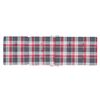 vidaXL Възглавници за столове шезлонги 2 бр червено каре Оксфорд плат