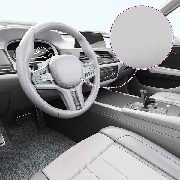 vidaXL Фолио за кола, матово сребристо, 100x150 см