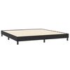 vidaXL Box Spring Легло без матрак Черно 200x210 cm Кадифе