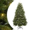 vidaXL С изкуствено коледно дърво 240 cm 300 LED светодиода Топло бяло