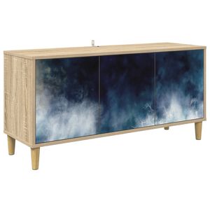 vidaXL ТВ шкаф RAALTE 102 x 33 x 50 см Сонома Инженерна дървесина