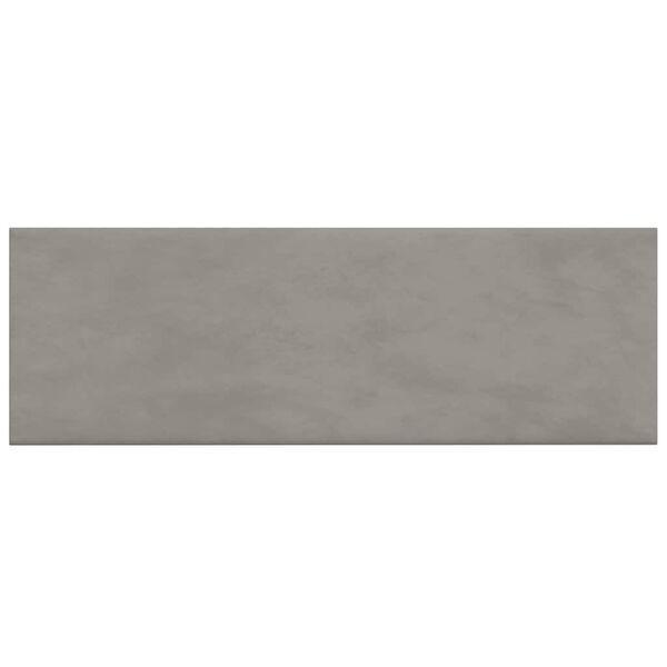 vidaXL Стенни панели, 12 бр, светлосиви, 90x30 см, кадифе, 3,24 м&sup2;