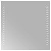 vidaXL LED огледало за баня, 40x40 см