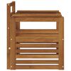 vidaXL Комплект дивани за открито Естествен 71 x 63 x 73 см