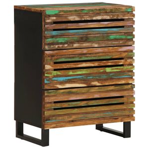 vidaXL Бюфет, 60x34x75 см, акациево дърво масив