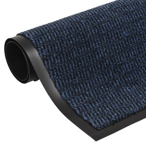 vidaXL Изтривалка, тъфтинг, 60x150 см, синя