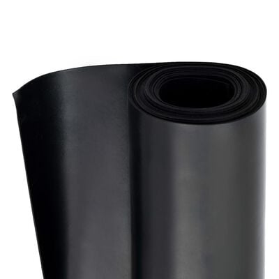 vidaXL Гумена настилка против хлъзгане, 1,2x2 м, 1 мм, гладка