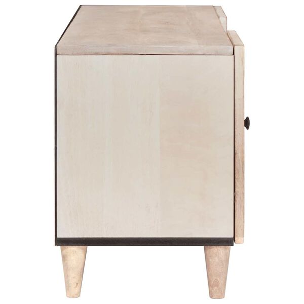 vidaXL ТВ Единици с чекмедже Бяло 105 x 33 x 46 см Инженерно дърво