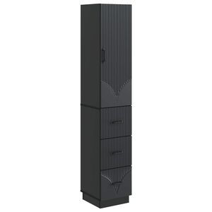 vidaXL Комплект шкафове 2 бр. 33 x 34,5 x 87 см Инженерна дървесина