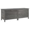 vidaXL Градинска ракла антрацит 150x50x56,5 см чам масив